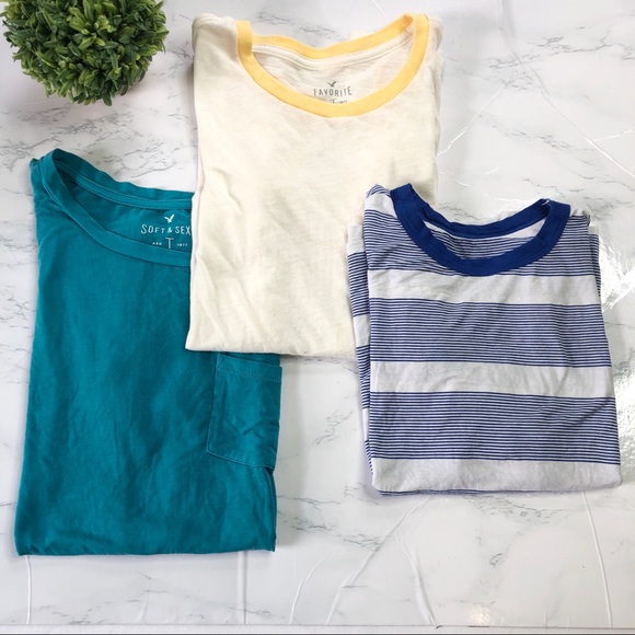 American Eagle Outfitters Tops - American Eagle soft & sexy Tee short sleeve bundle